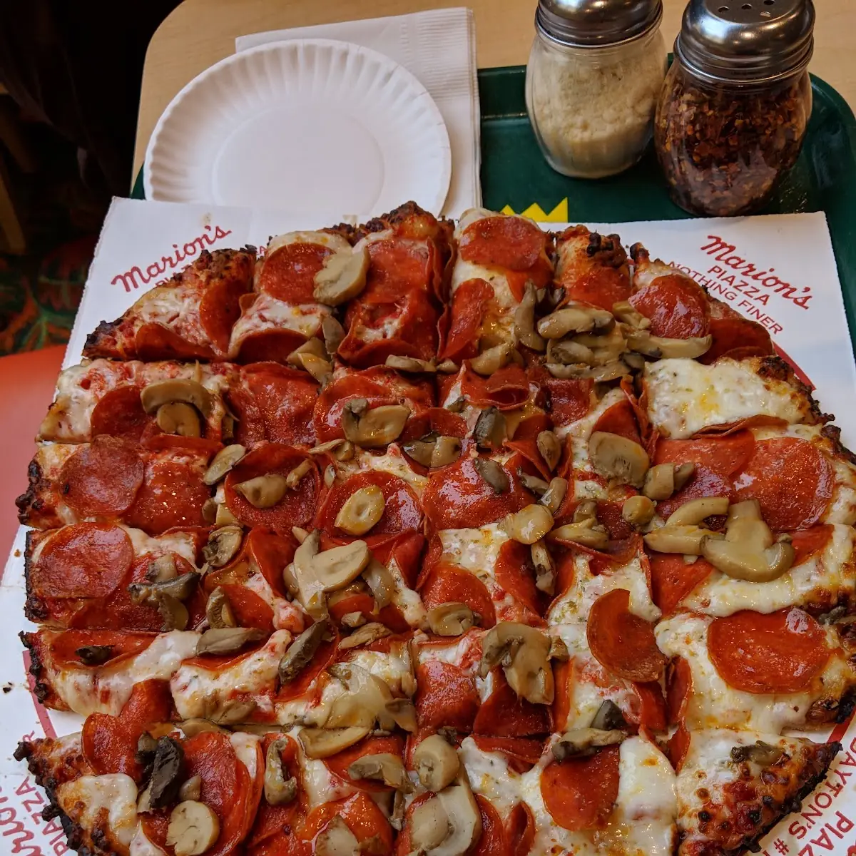 Pepperoni and Sausage Pizza