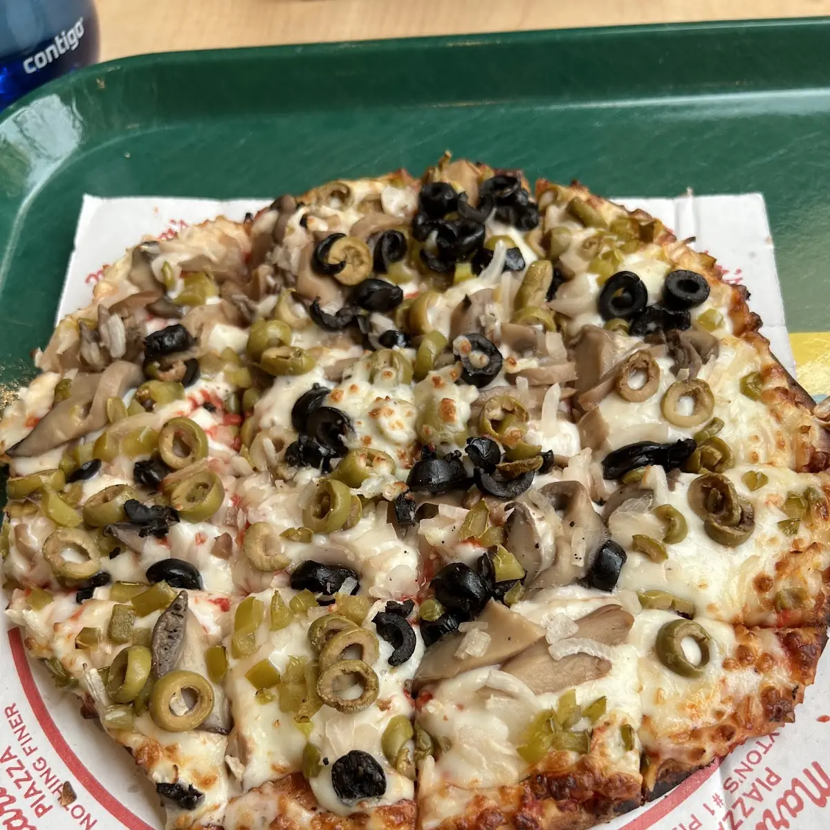 Vegetable Pizza and Pepperoni and Tomato