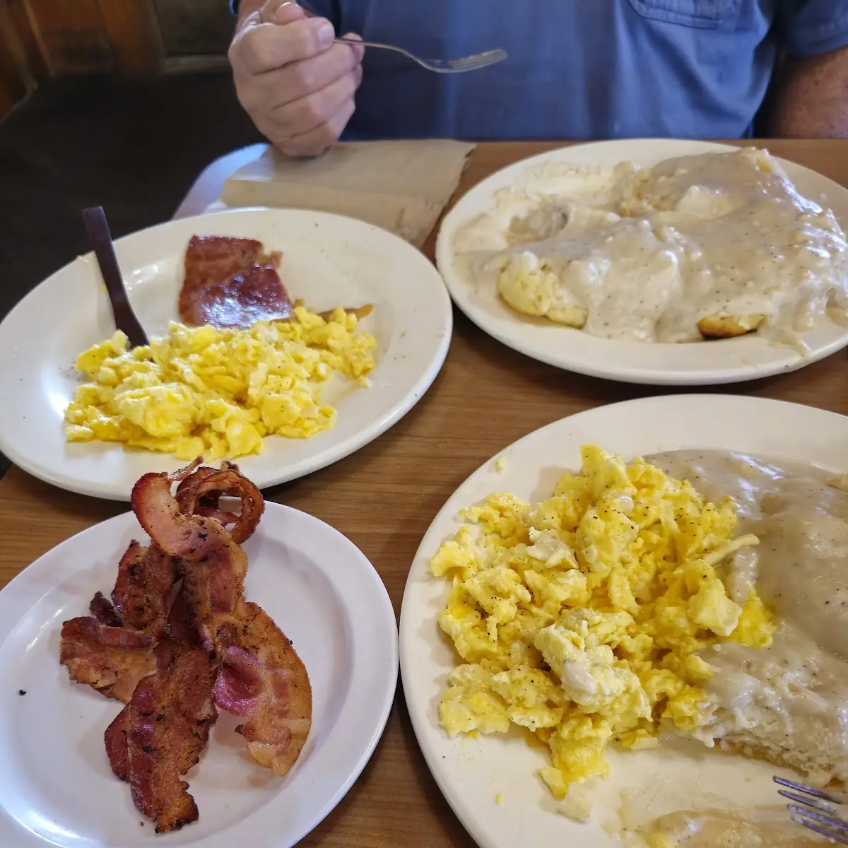 Hash Browns Scrambled Eggs and Sausage