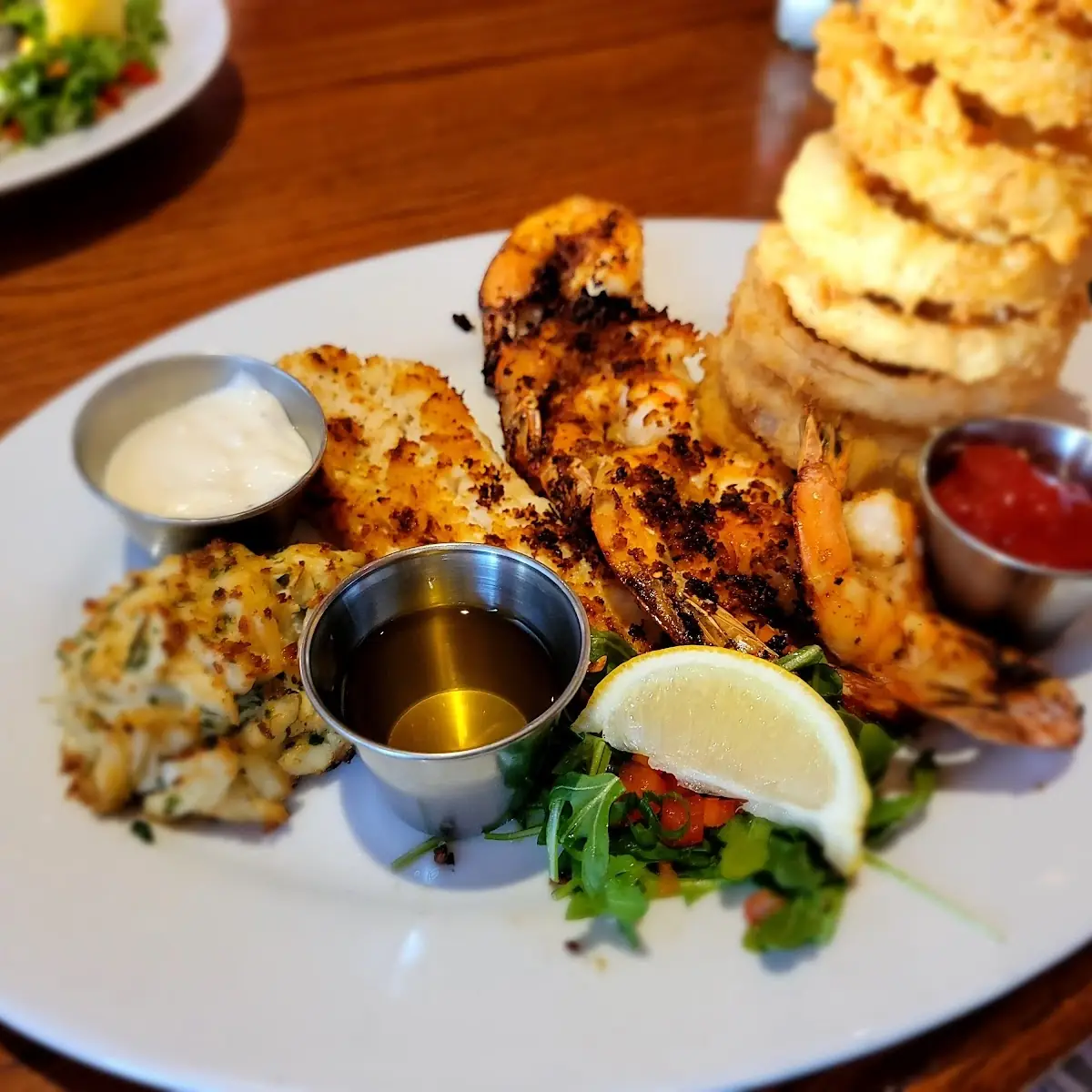 Broiled Seafood Platter