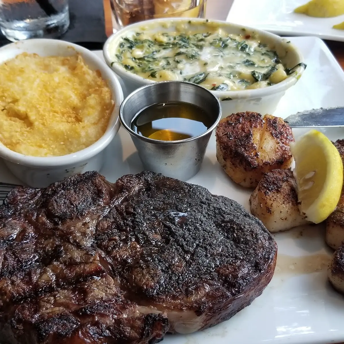 Filet Mignon & Grilled Shrimp
