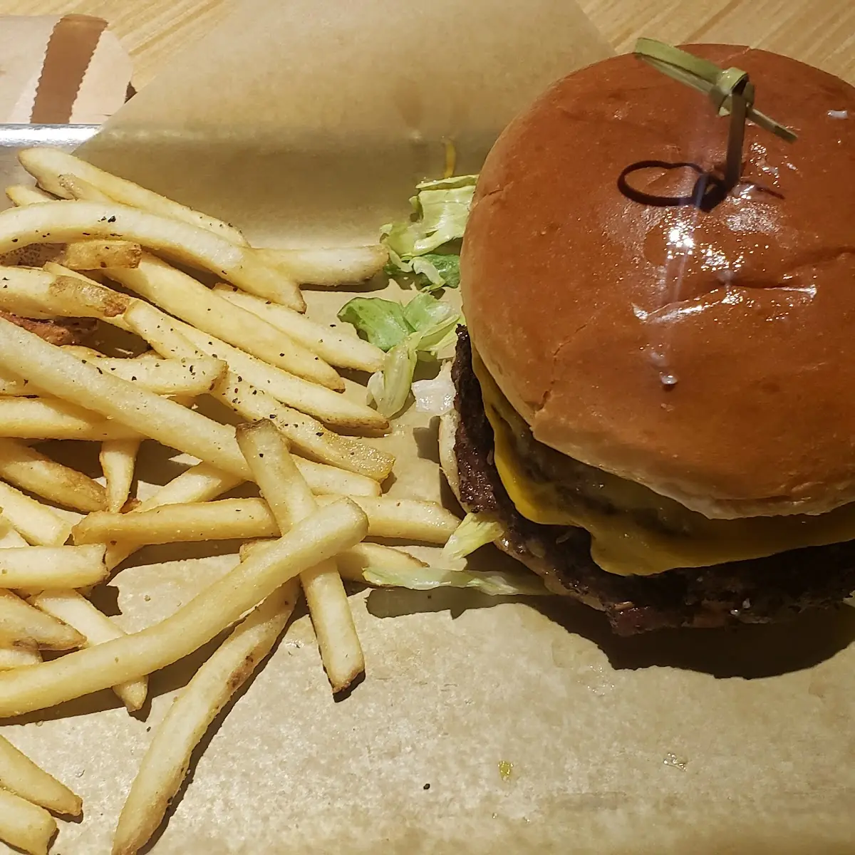 Cheese Curd Bacon Burger
