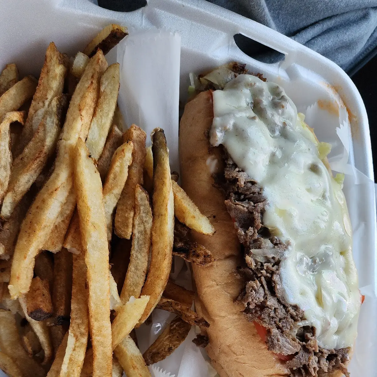 Philly Cheese Steak Fries
