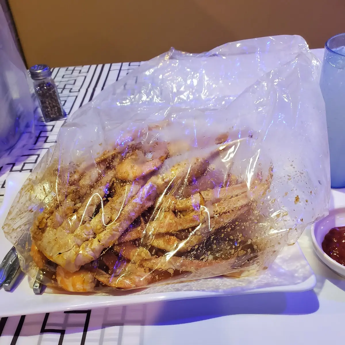 Snow Crab & Headless Shrimp Boil