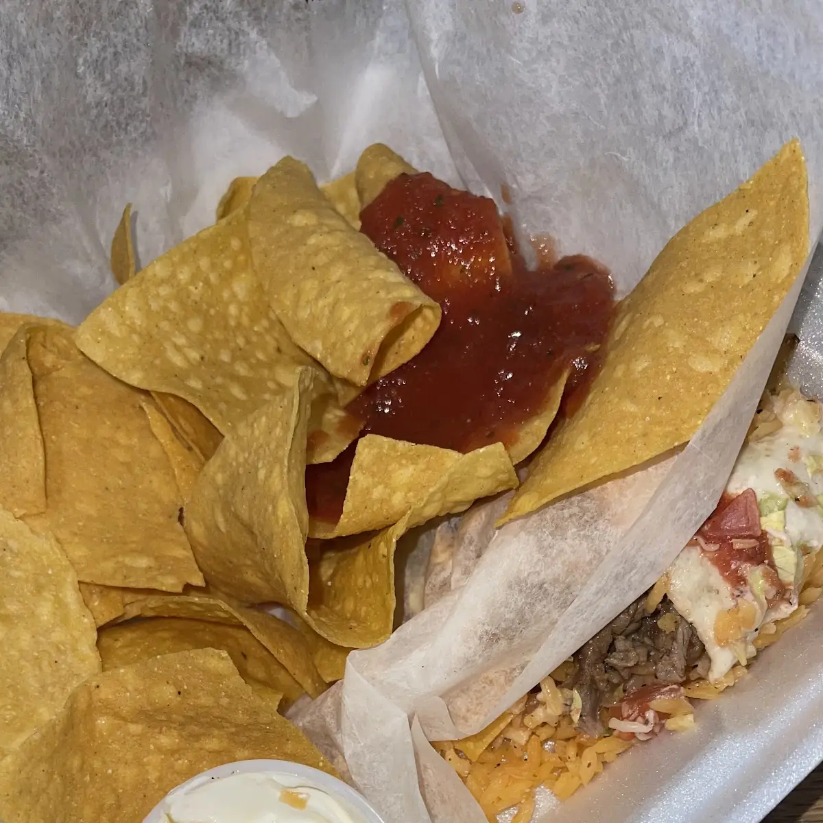 Nacho Cheese Burrito