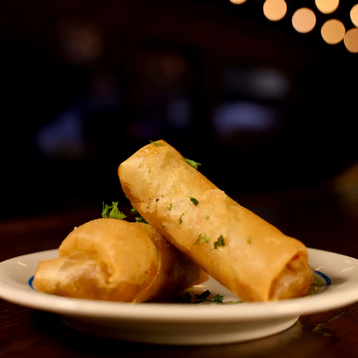 Pepper Jack Boudin Spring Rolls