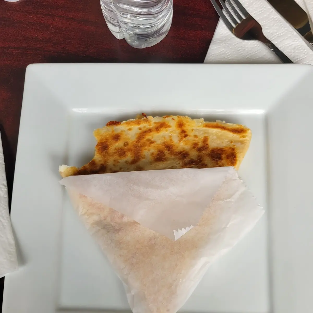 Chicken Bacon Ranch Crepe