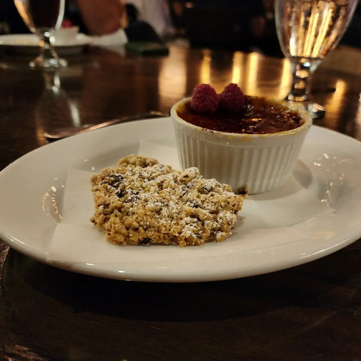 Pistachio Crème Brulee