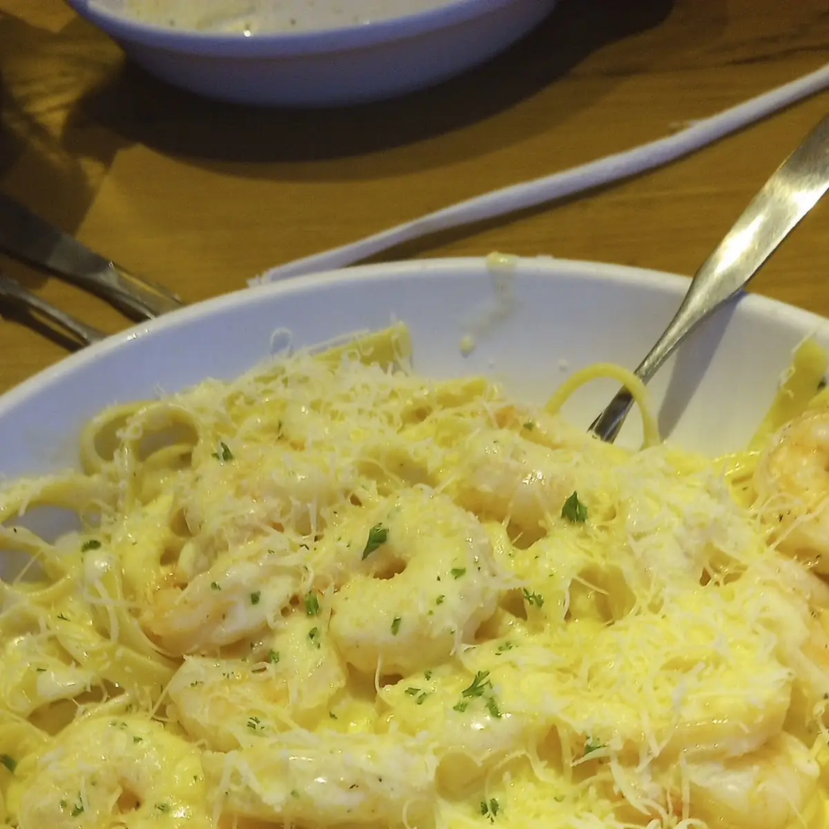 Shrimp Alfredo