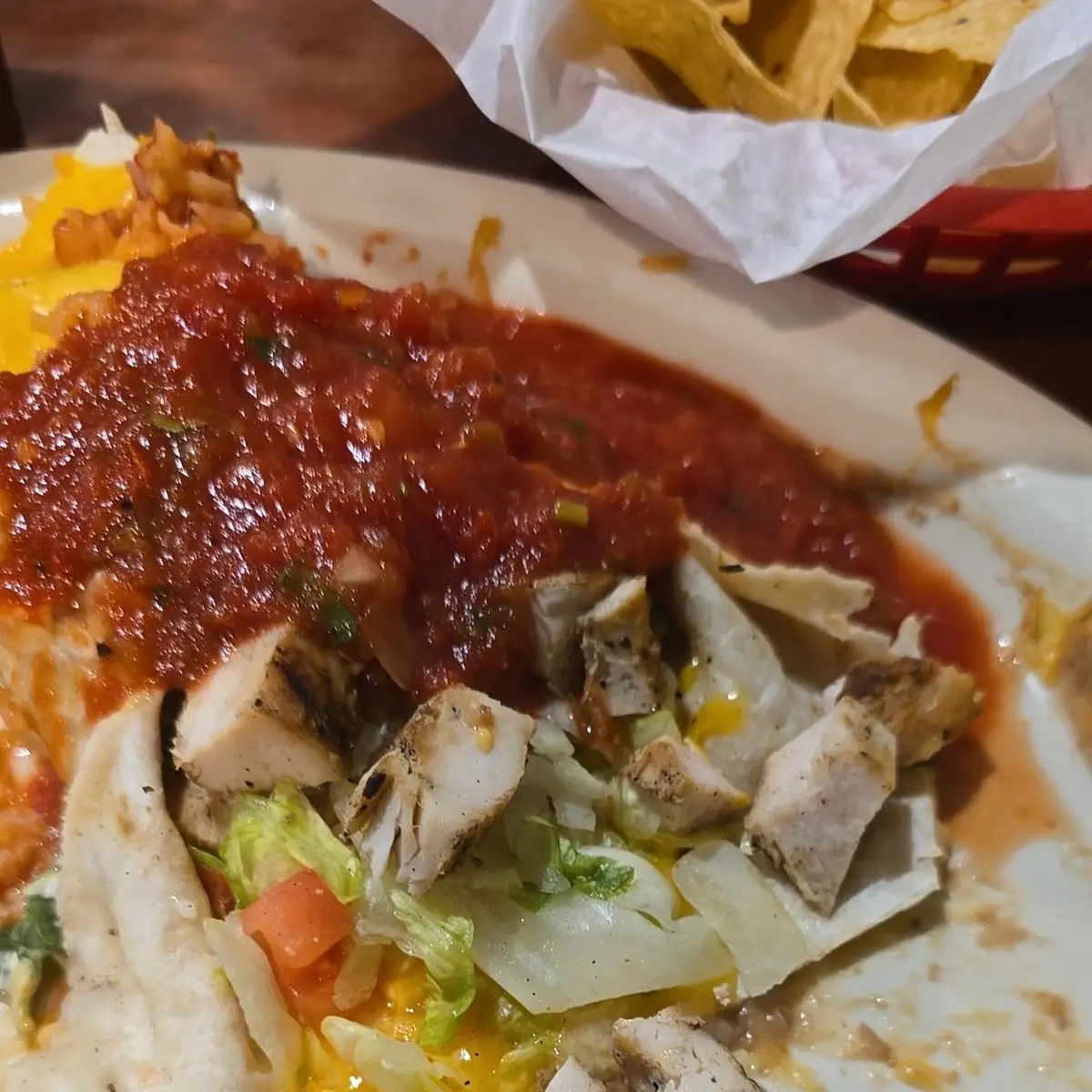 Chicken Burrito