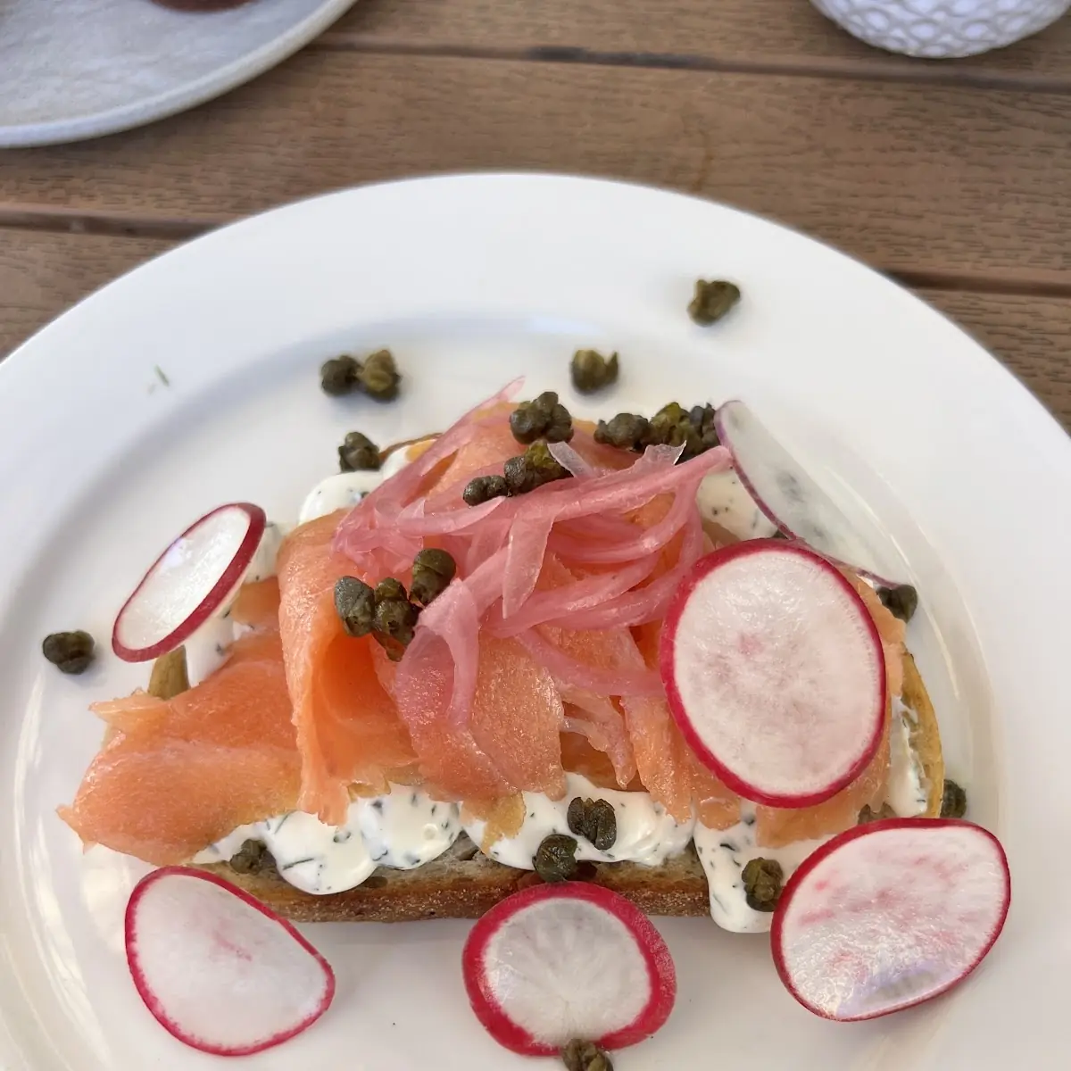 Smoked Salmon Toast