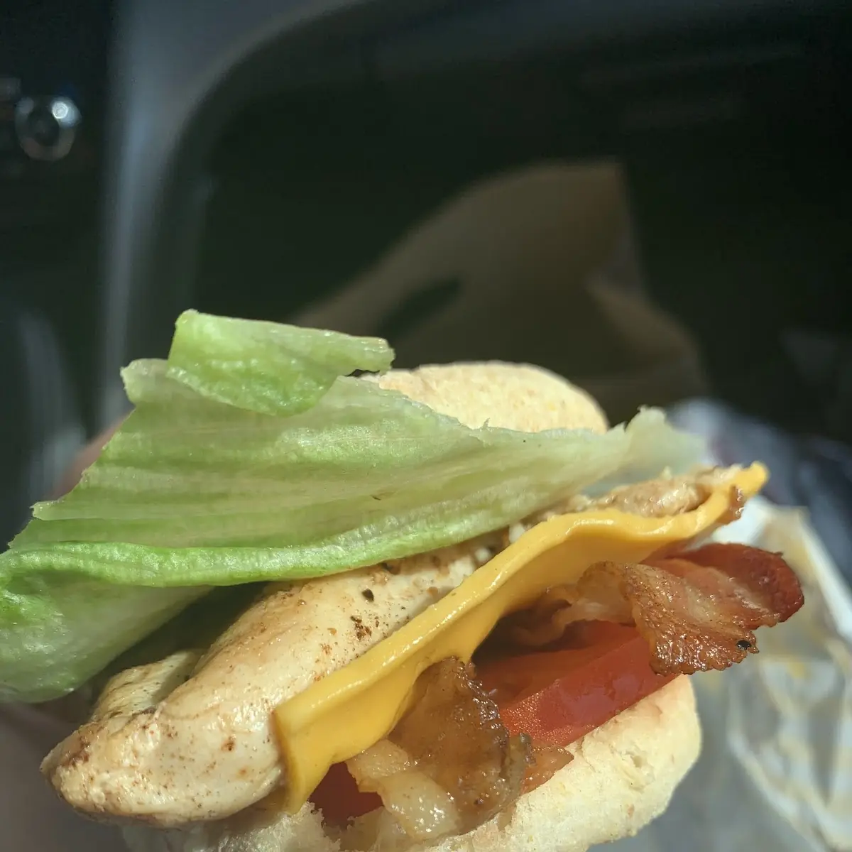 Grilled Chicken Biscuit