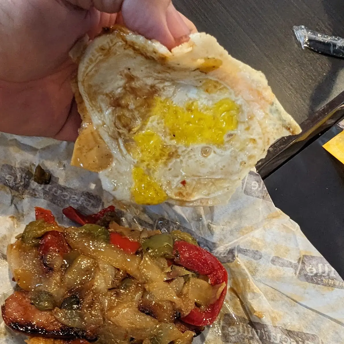 Smoked Sausage Biscuit