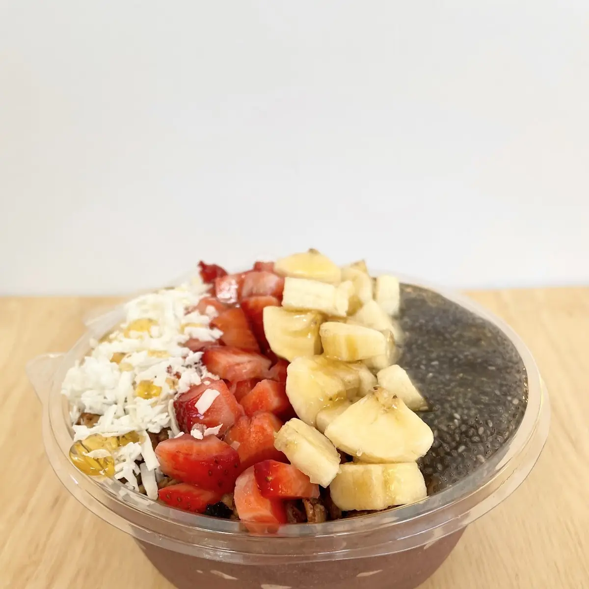 Strawberry Banana Vegan Option Available