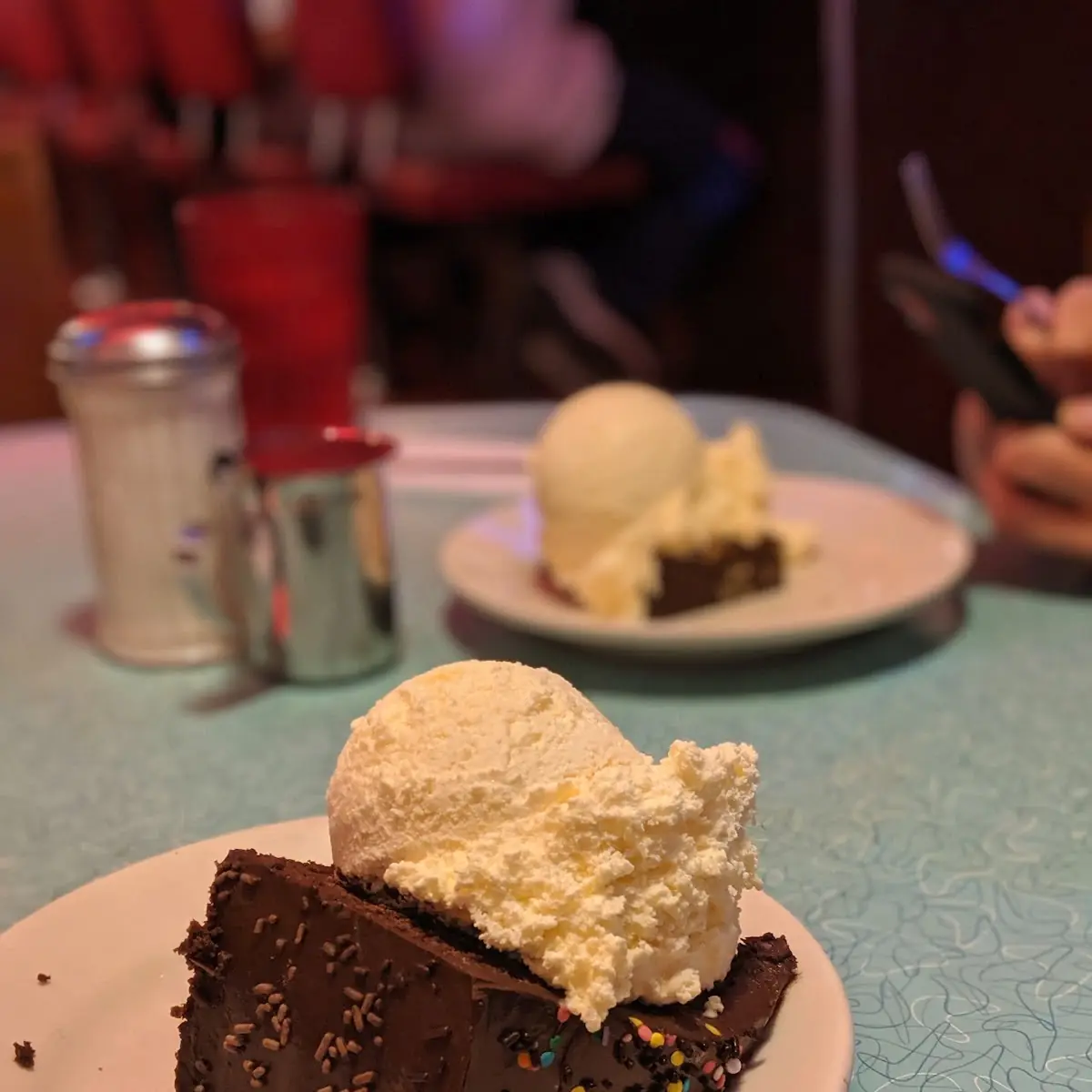 Chocolate Fudge Cake Slice