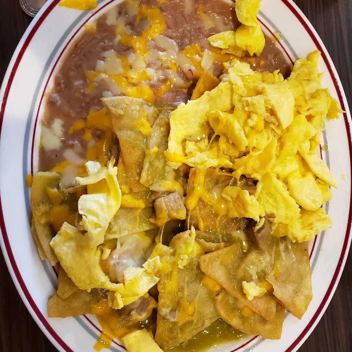 Chilaquiles Deep Fried Chips
