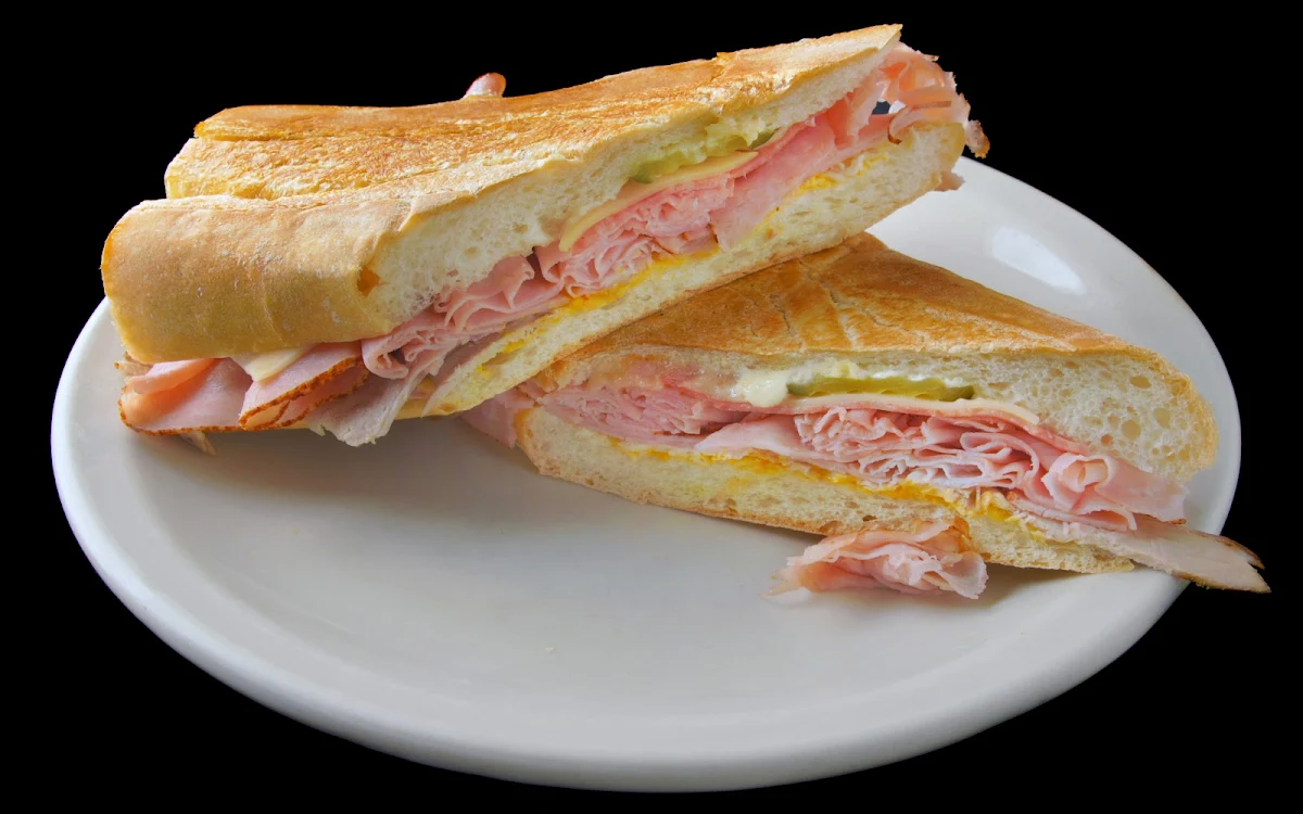 Ham & Swiss Cheese on Cubano Bread