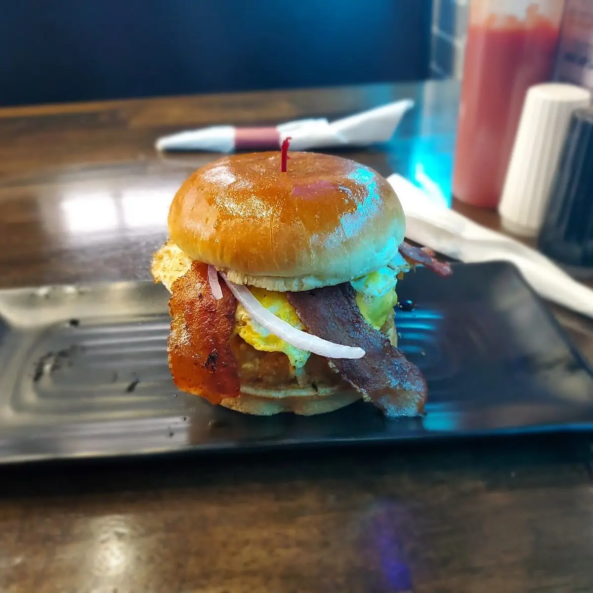 S- Double Blaze Burger