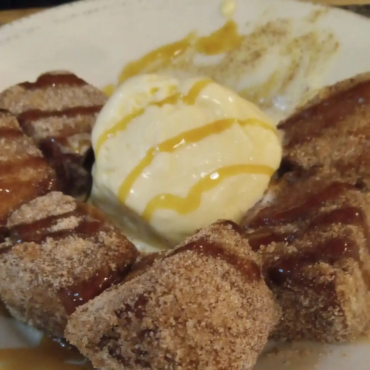 Deep Fried Bread Pudding