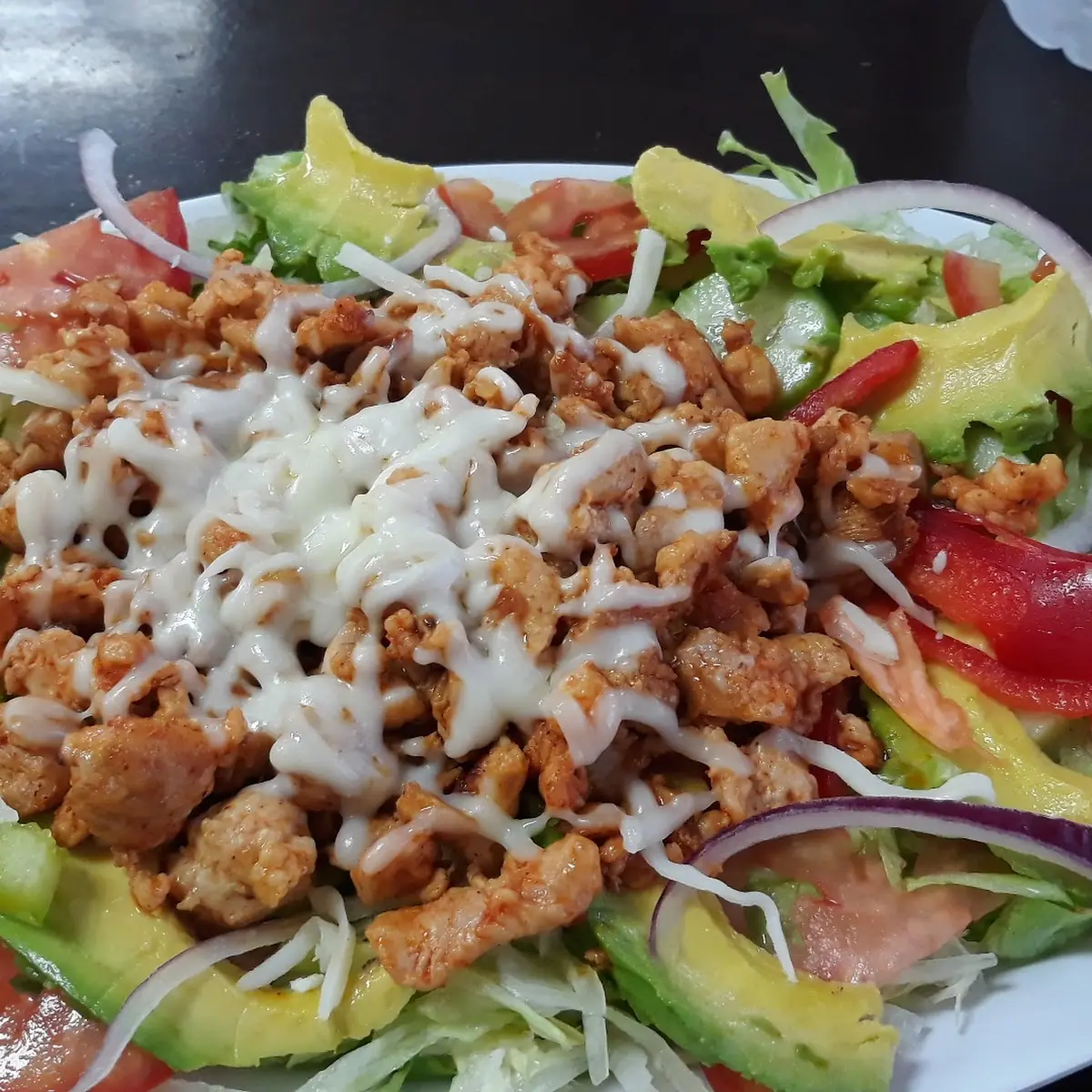 Chicken Burrito Low Carb Style