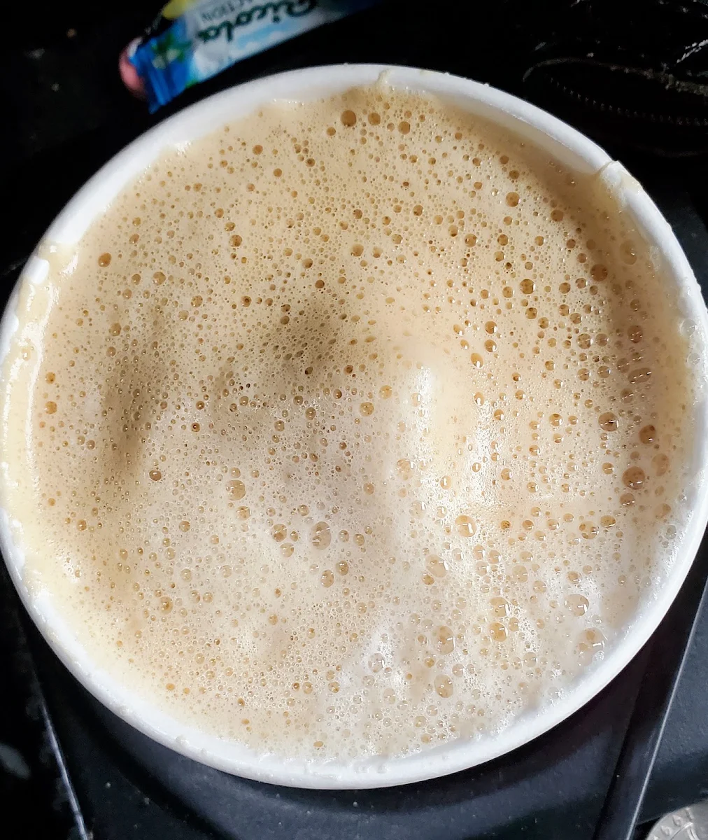 Nonfat Eggnog Latte