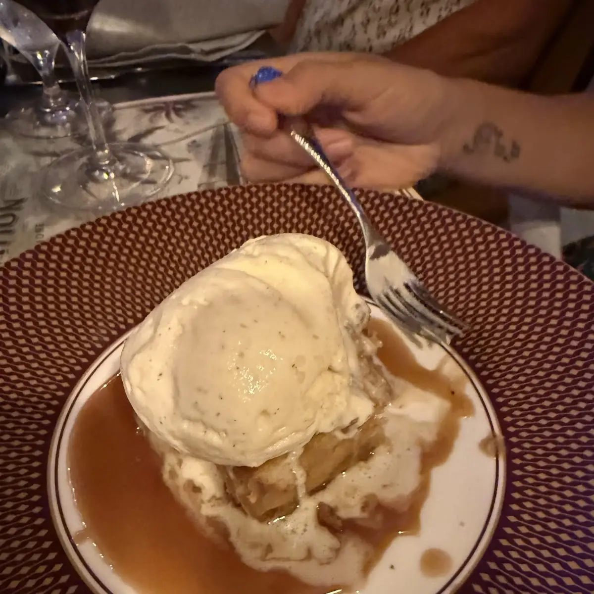 Butterscotch Bread Pudding