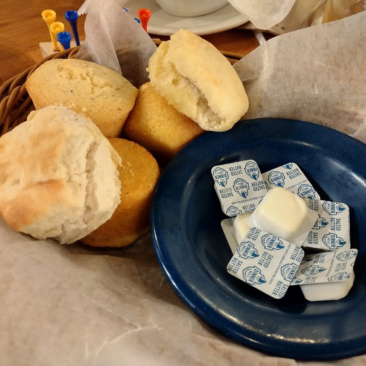 Cornbread and Biscuits