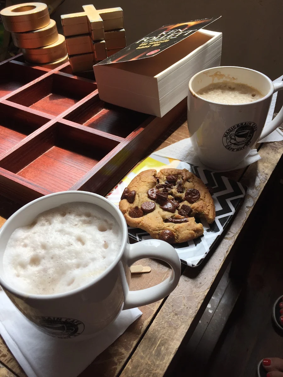 Fresh-Baked Chocolate Chip Cookies and Great Coffee