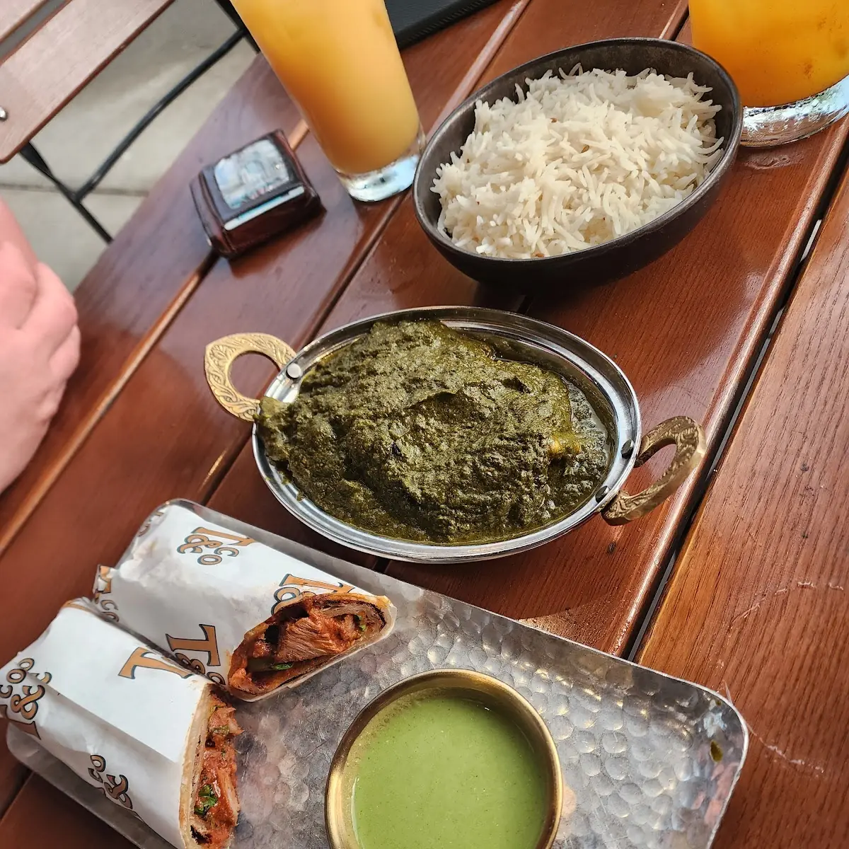 Saag paneer