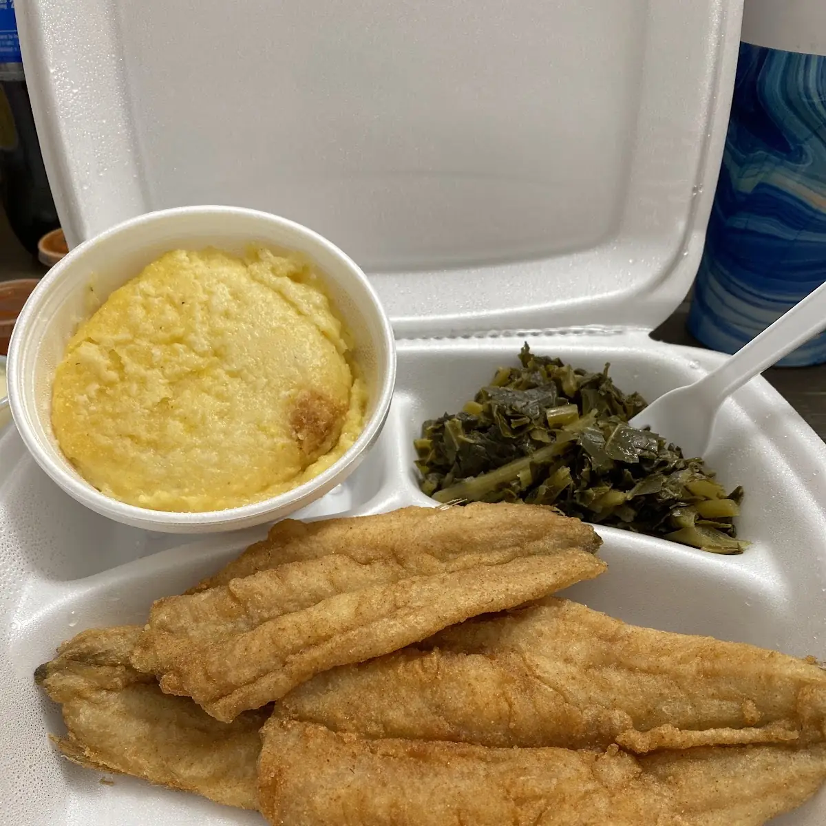 Fried Lake Trout or Whiting
