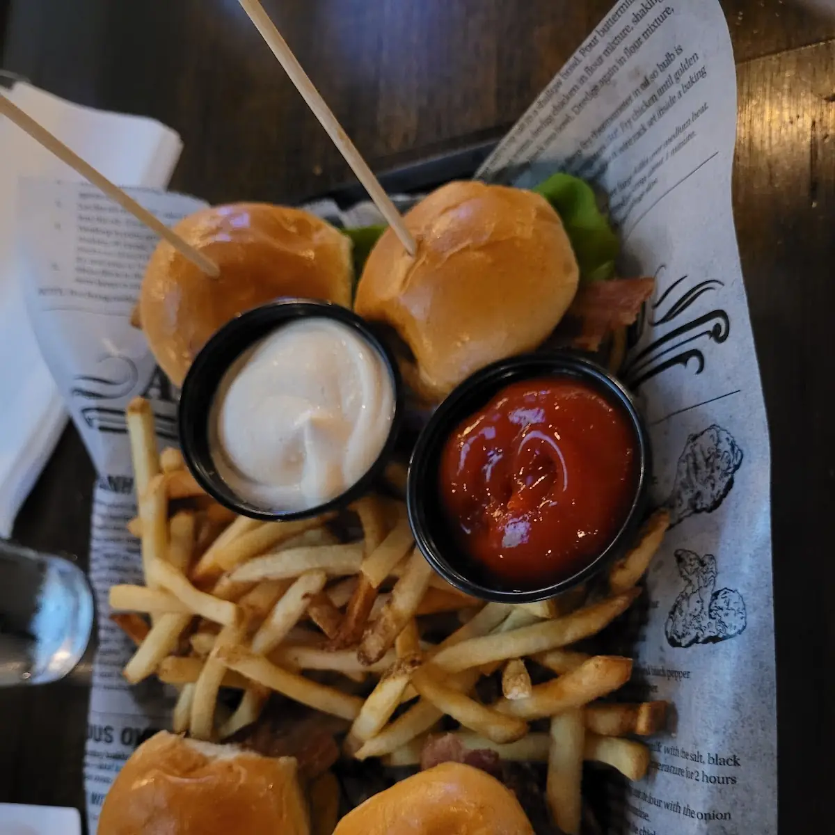 Half Tray Chicken Sliders