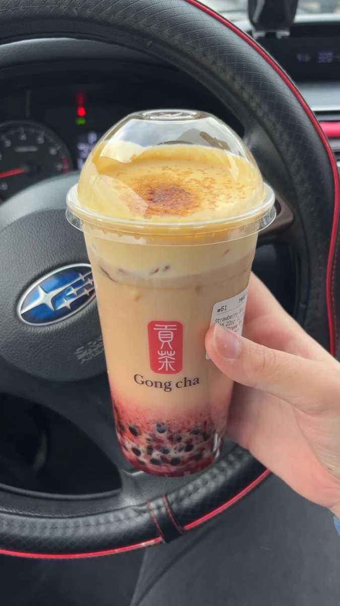 Brown Sugar Latte with Pearls