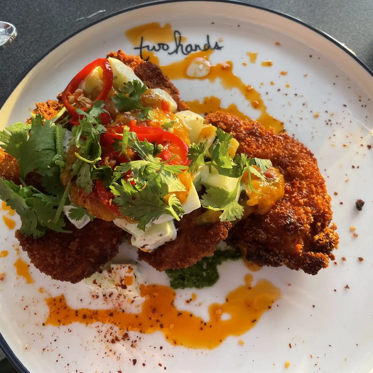 Tandoori Chicken Schnitzel