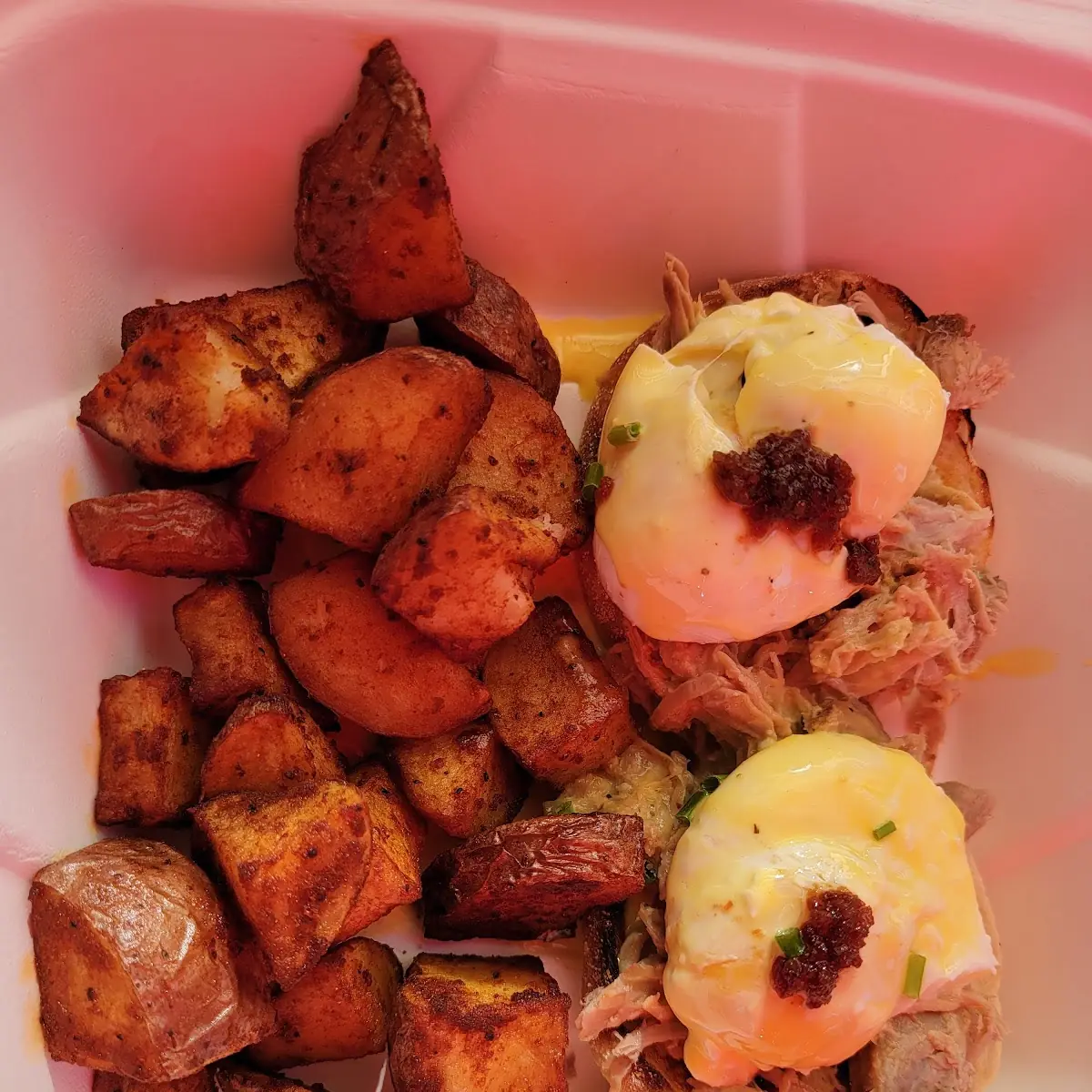 Braised Pork Benedict
