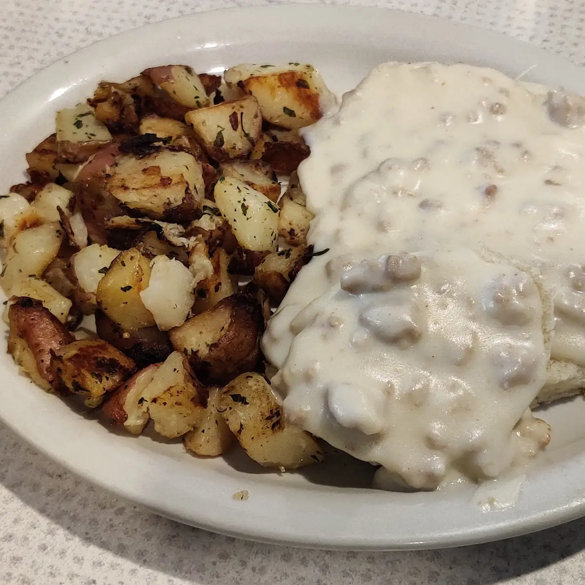 OO-#8 Mom's Sausage Gravy