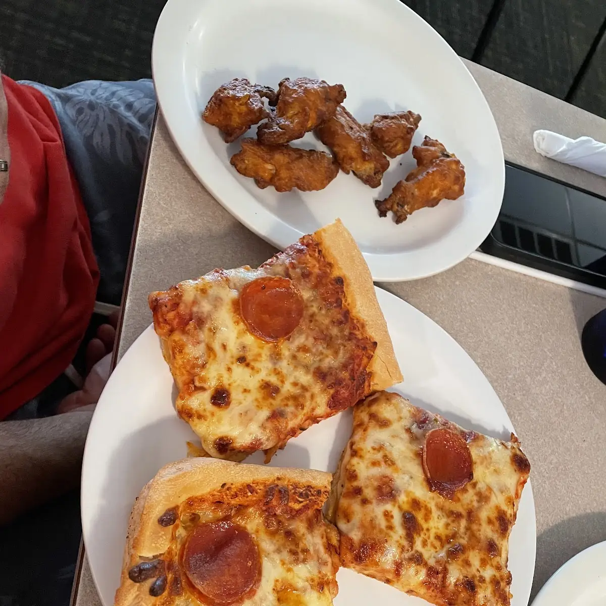 Square Pepperoni Pizza