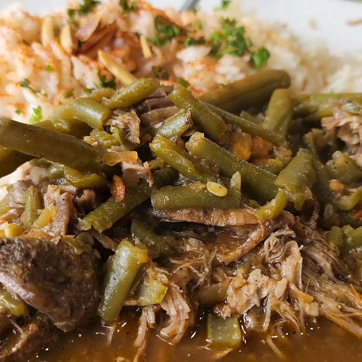 Green Peas and Beef