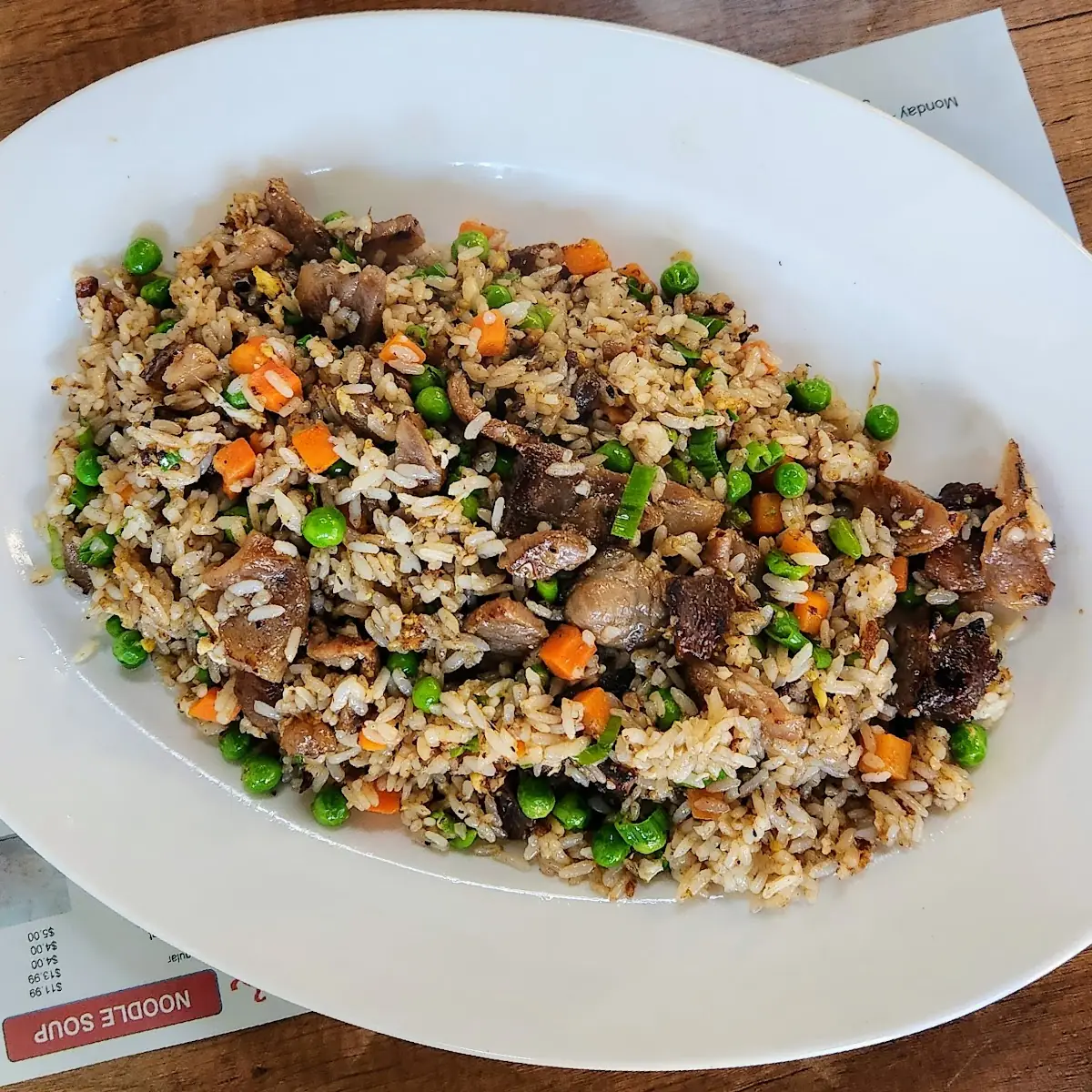 Com Chien Thit Bo - Beef
