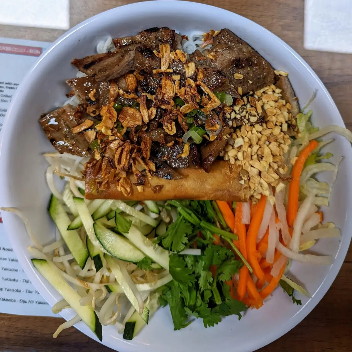 Lemongrass Beef Vermicelli
