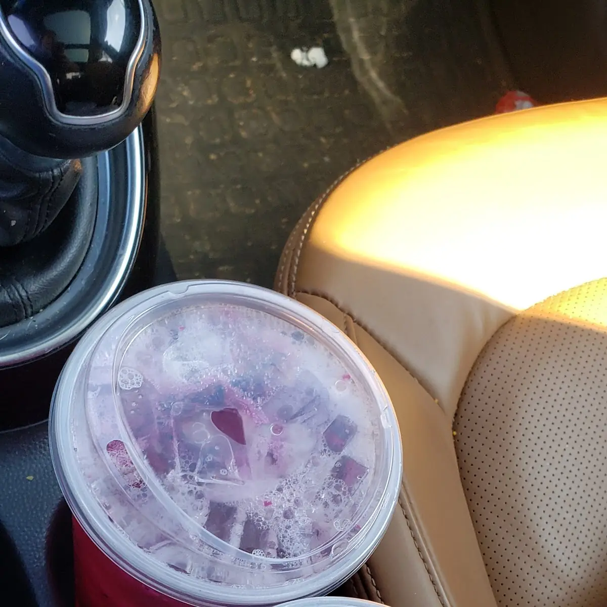 Mango Dragonfruit Refresher and a Pumpkin Spice Latte