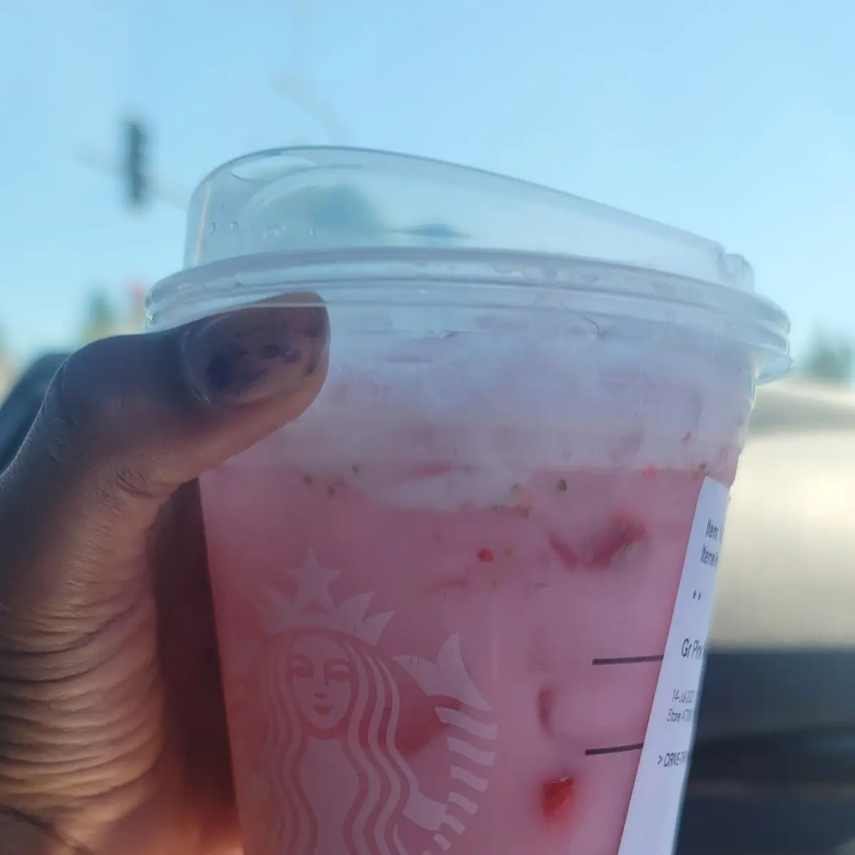 Pink Drink Starbucks Refreshers Beverage