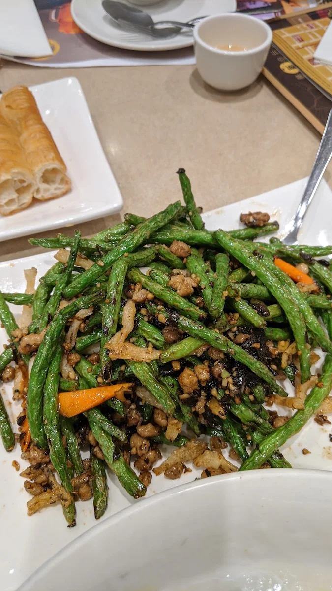 Minced Pork Dry Fish with Olive & Green Bean, Congee Queen - North York(Lawrence/Don Mills)