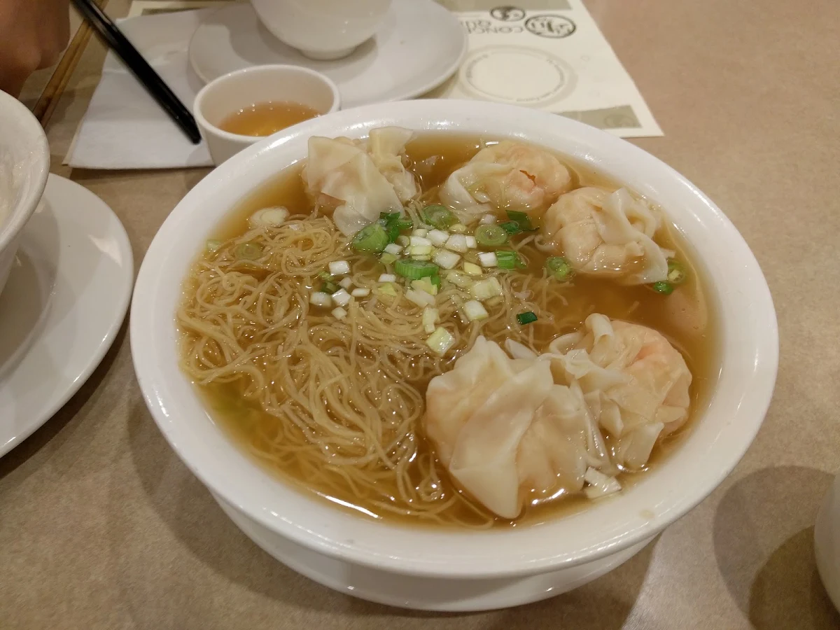 Shrimp Wonton Noodle in Soup, Congee Queen - North York(Lawrence/Don Mills)