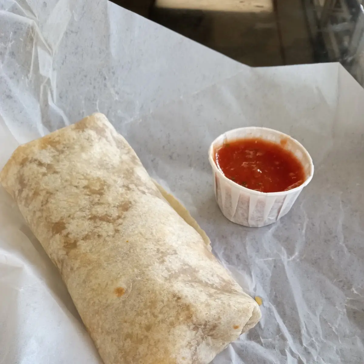 Medium Bean and Cheese Burrito