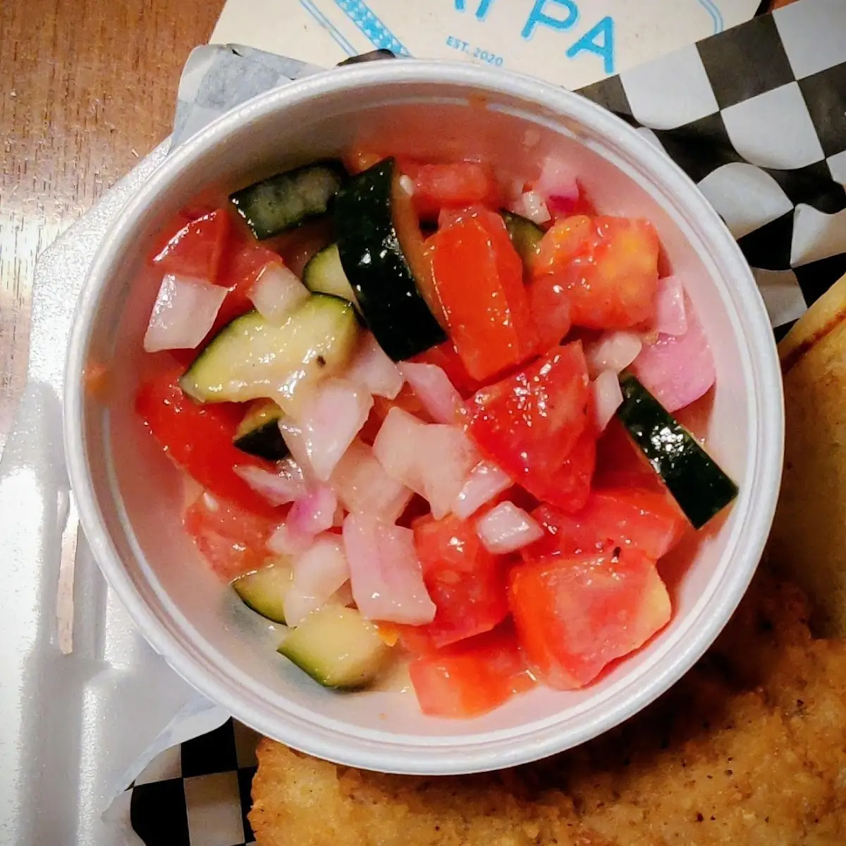 Tomato Cucumber Salad