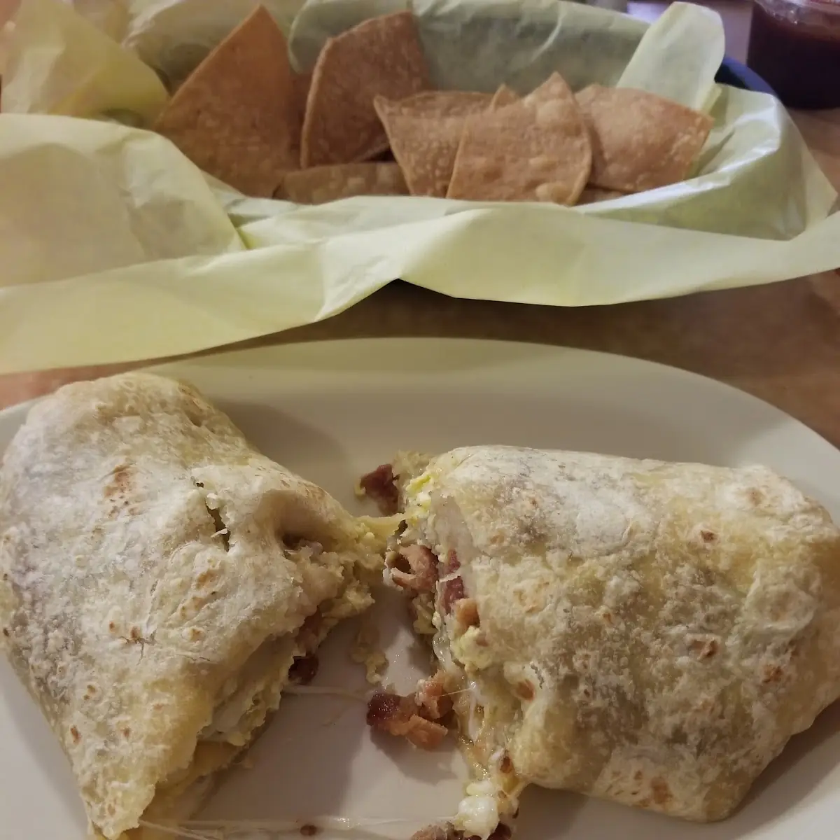 Bacon Breakfast Burrito