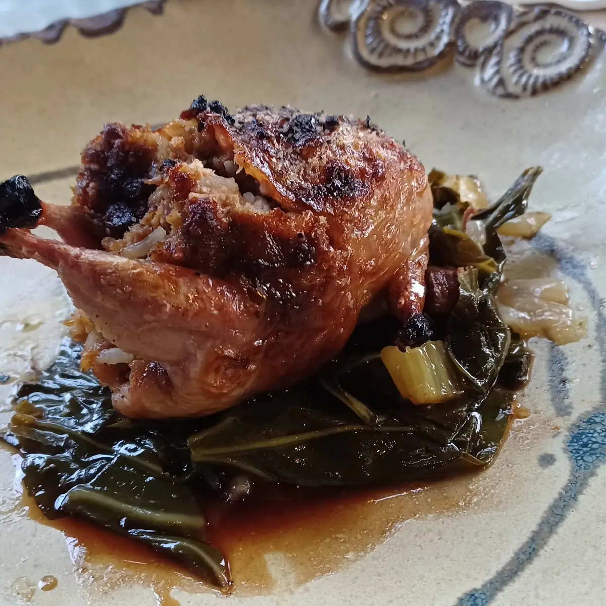 Braised Rabbit and Duck Dumplings