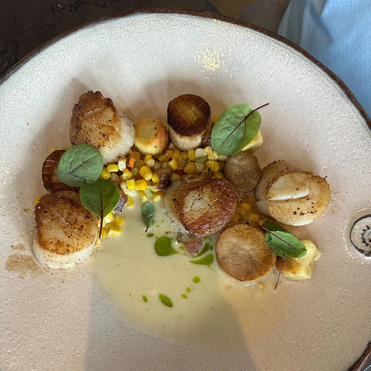 Pan-Seared Scallops