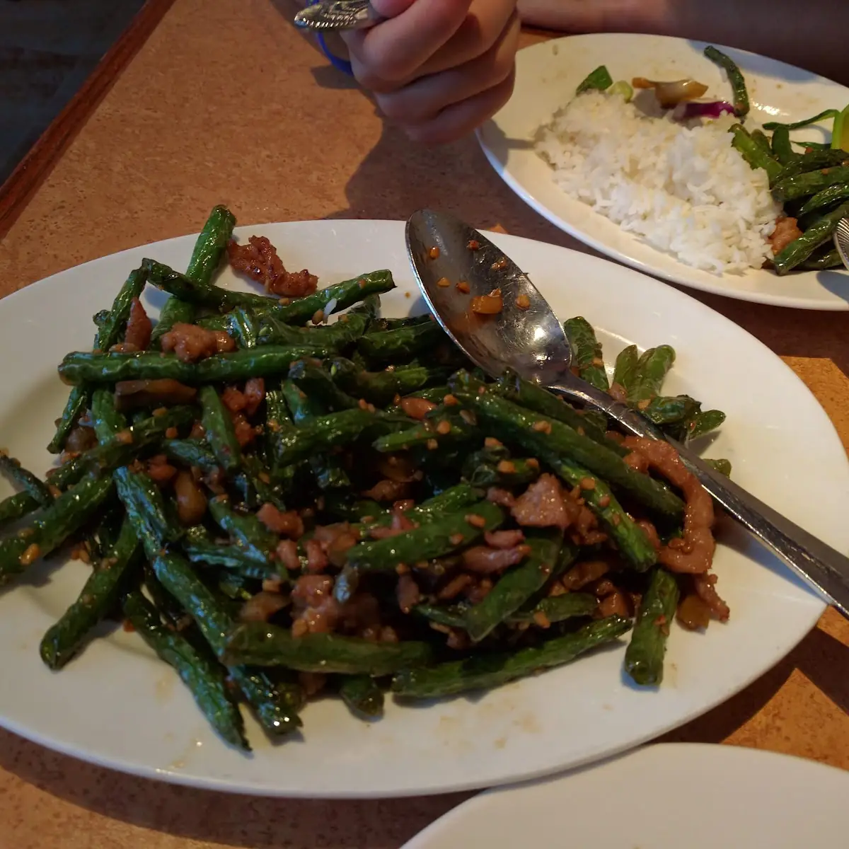 Green Beans and Pork