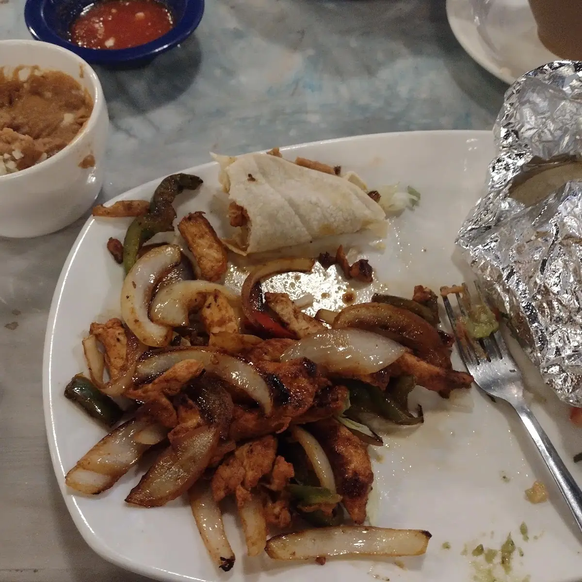 Lunch Chicken Fajitas